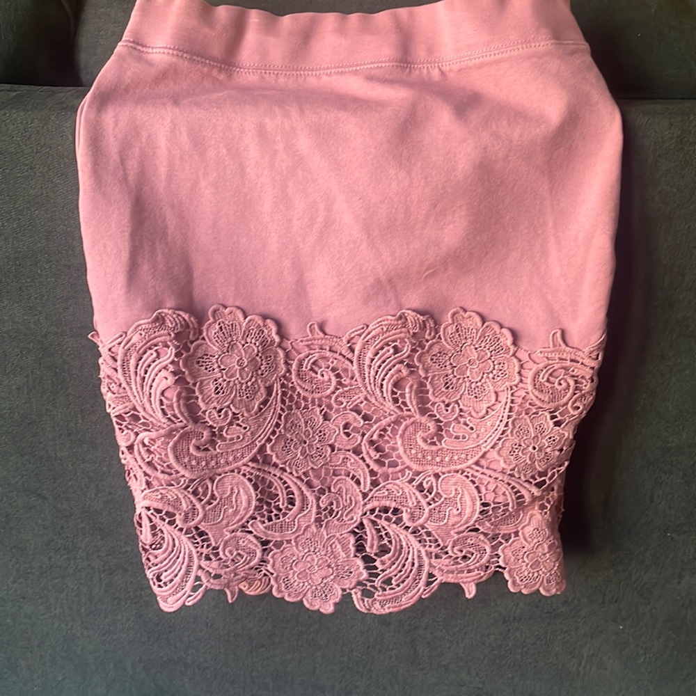 Lace Bottom Skirt